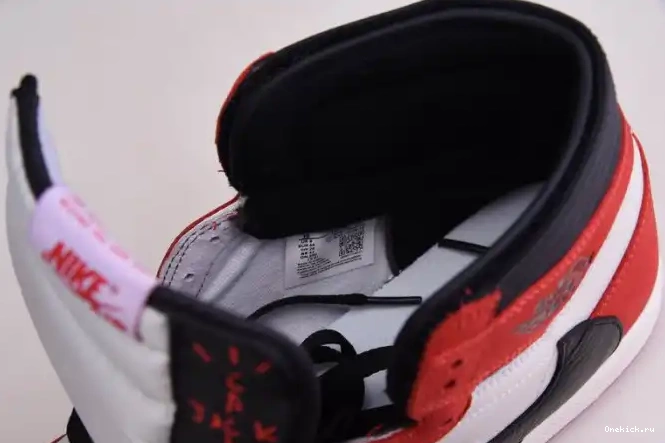One Kick JORDAN - SCOTT AIR 100(RED) RETRO 1 X CD4487 OG HIGH TRAVIS 0621